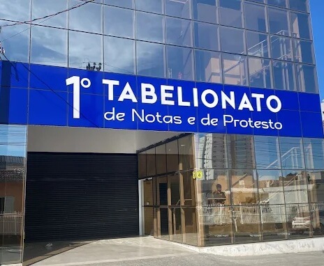 Fachada do 1º Tabelionato de Lages